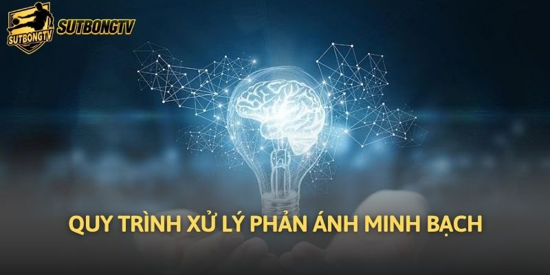 Quy trình xử lý phản ánh minh bạch